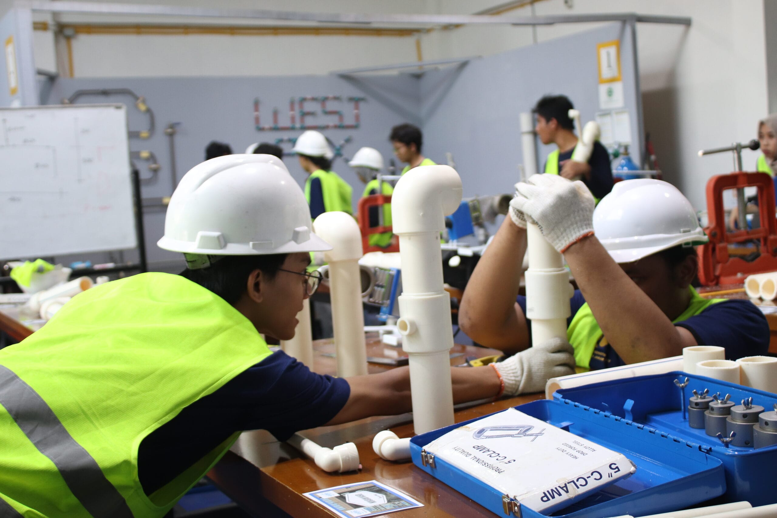 ini adalah peserta Pelatihan Tukang Plambing BJKW III [ BATCH 1 ] yang diadakan Westpex Training Center Bagian dari Westpex Indonesia