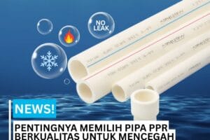 Gambar Pipa PPR Westpex tahan tekanan dan panas