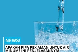 Gambar air bersih yang dialirkan ke dalam gelas