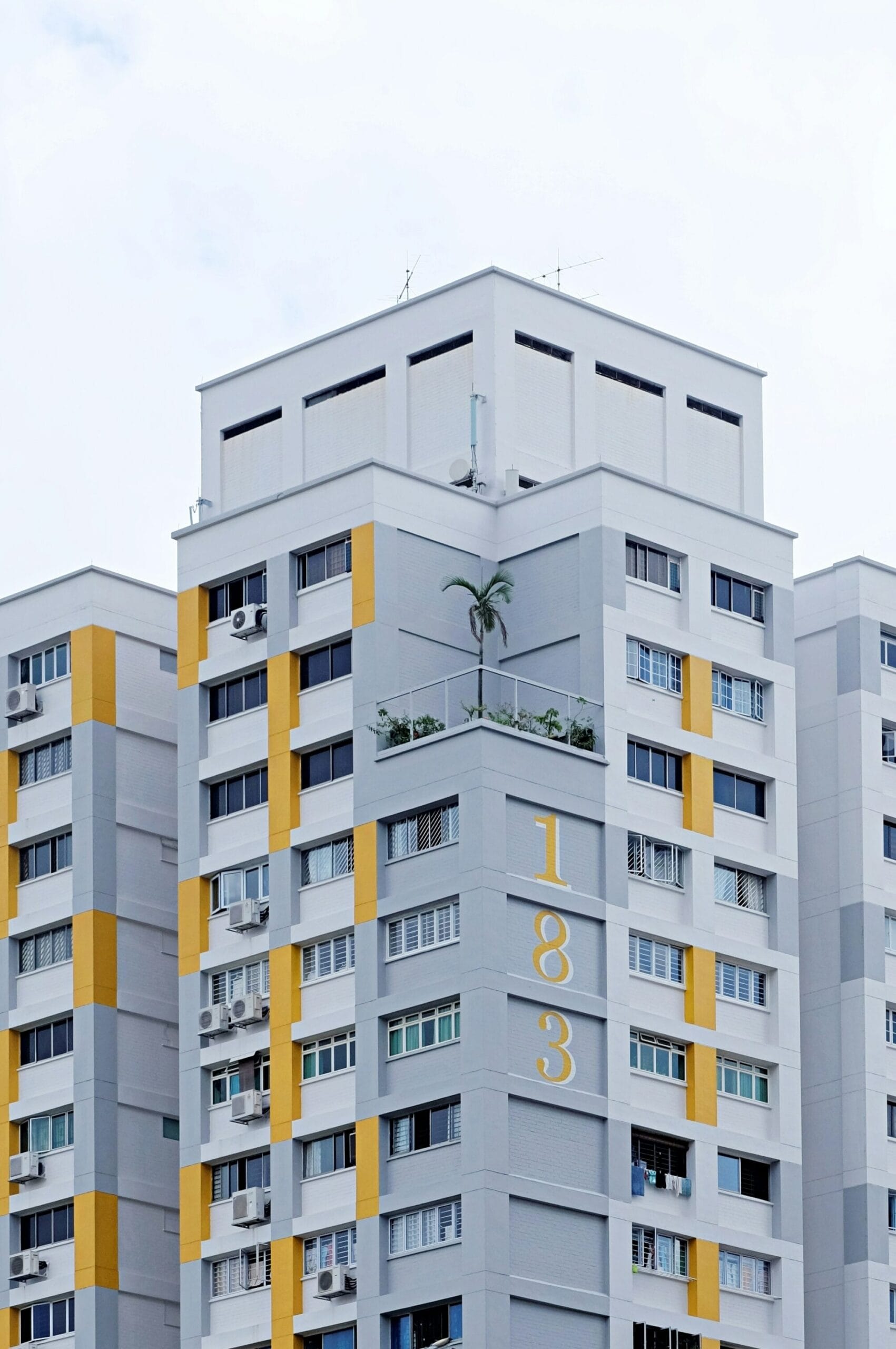 Gambar Gedung Apartment yang menggunakan sistem pipa PEX