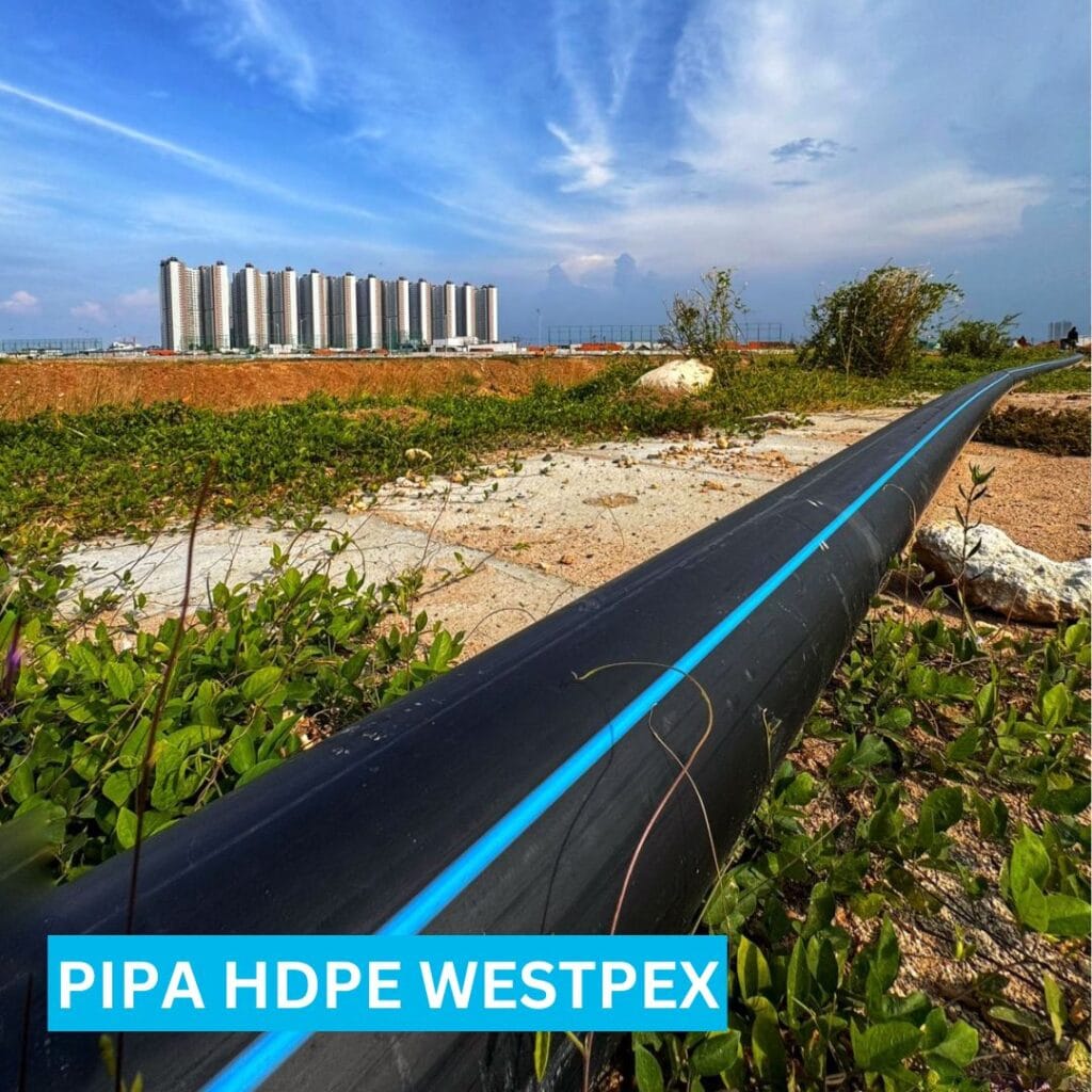Pipa HDPE Tahan tekanan buatan Westpex
