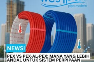 pipa PEX red dan Pex Blue dari westpex