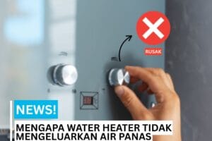 gambar water heater yang bermasalah dengan sistem air panas