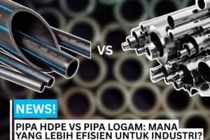 Pipa HDPE Westpex dan Pipa besi