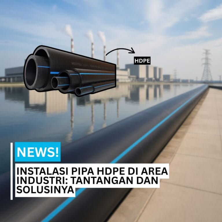 Pipa HDPE untuk kawasan industri