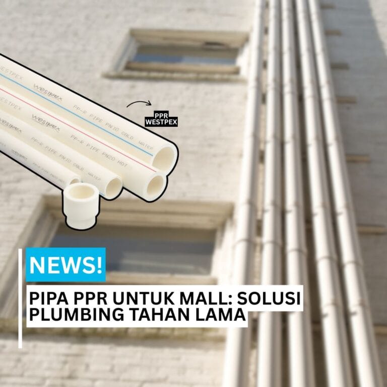 pipa ppr untuk bangunan gedung