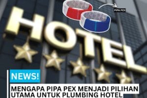 pipa pex westpex untuk hotel