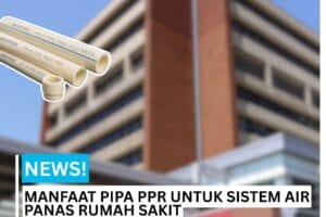 gedung rumah sakit dan pipa ppr