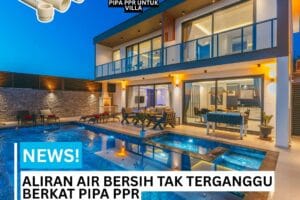 Pipa PPR untuk penggunaan di Villa